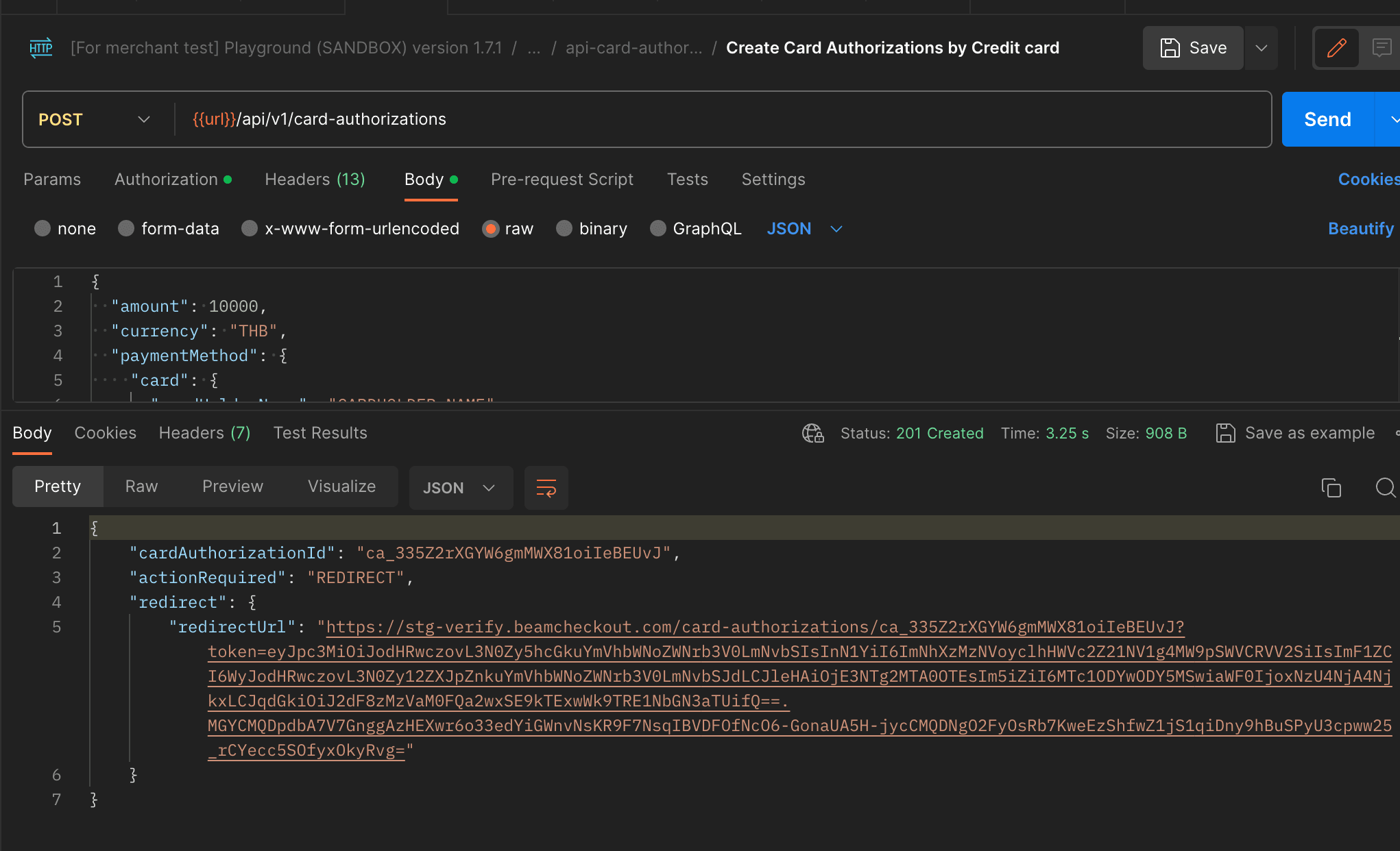 redirect-action-required